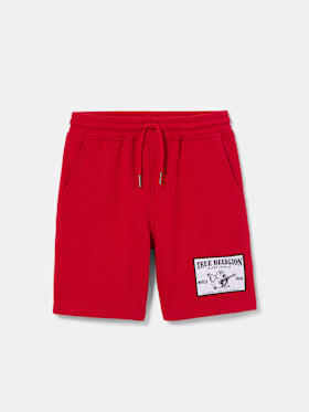 BOYS PATCH SWEAT SHORT