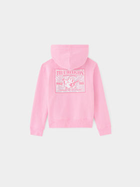 GIRLS GLITTER WORLD TOUR LOGO ZIP HOODIE
