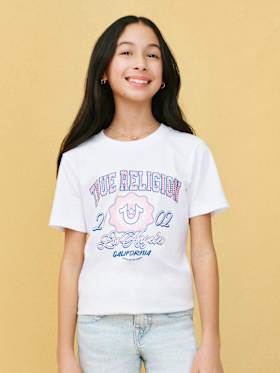 GIRLS RADIANT LOGO TEE