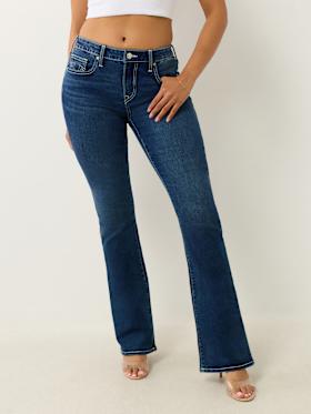 BECCA MID RISE BOOTCUT JEAN
