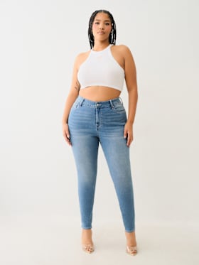 PLUS JENNIE MID RISE CURVY SKINNY JEAN