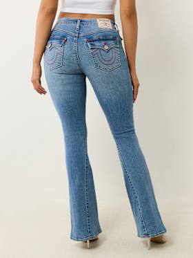 JOEY MID RISE FLAP FLARE JEAN