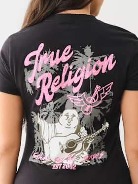 SPRING BREAK BUDDHA LOGO TEE