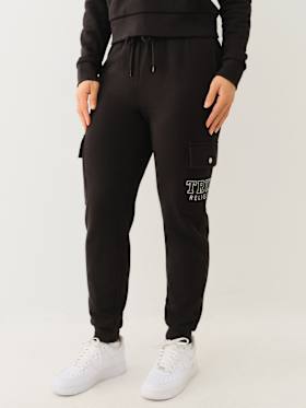 IRIDESCENT LOGO CARGO JOGGER