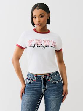 CRYSTAL RINGER BABY TEE