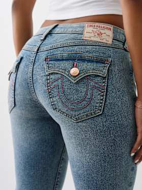 BILLIE MID RISE STRETCH STRAIGHT JEAN