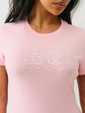 IRIDESCENT LOGO TEE
