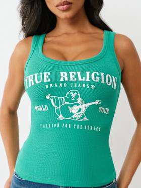 RIBBED METALLIC BUDDHA TANK