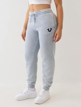 WASHED FLEECE JOGGER