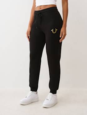 CRYSTAL HORSESHOE JOGGER
