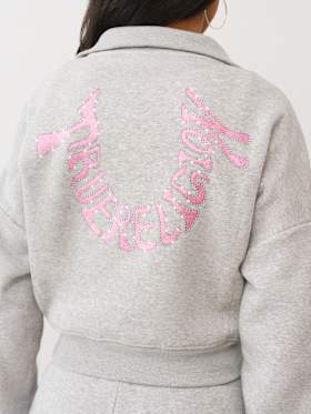 SCRIPT LOGO HALF-ZIP PULLOVER
