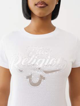IRIDESCENT LOGO TEE