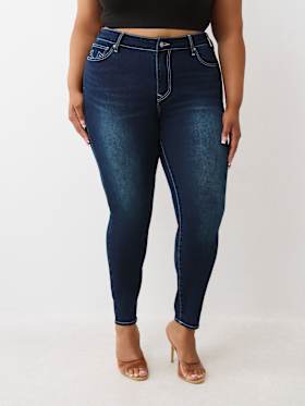 PLUS JENNIE MID RISE CURVY SKINNY JEAN