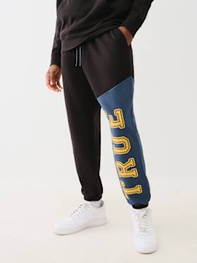 CONTRAST PANEL JOGGER