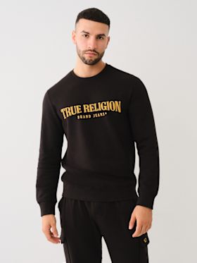 ARCH LOGO CREW SWEATSHIRT