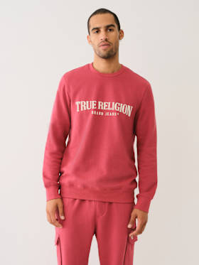 ARCH LOGO CREW SWEATSHIRT