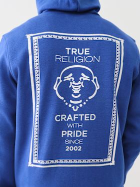 FRAMED BUDDHA ZIP HOODIE