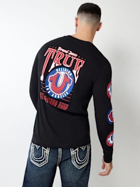 POP LOGO LONG SLEEVE TEE