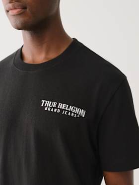 EMBROIDERED LOGO HEAVYWEIGHT TEE