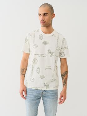 SCATTERED LOGO TEE