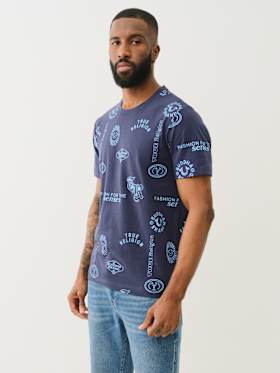 SCATTERED LOGO TEE