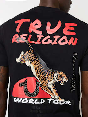 TIGER GRAPHIC CREW TEE