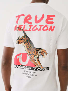 TIGER GRAPHIC CREW TEE