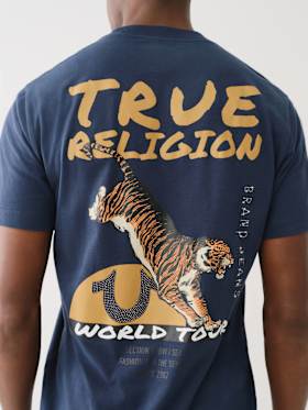 TIGER GRAPHIC CREW TEE