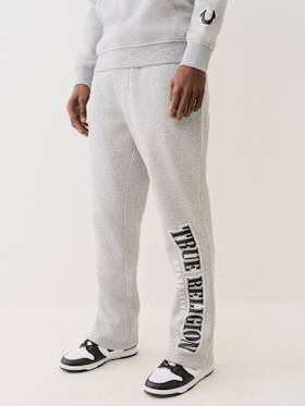 ARCHED LOGO STRAIGHT LEG SWEAT PANT