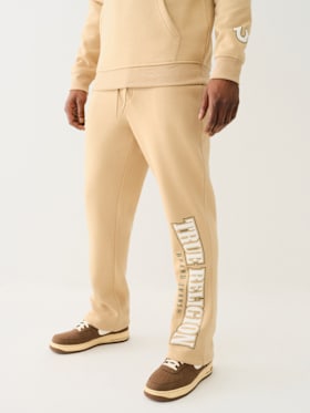 ARCHED LOGO STRAIGHT LEG SWEAT PANT
