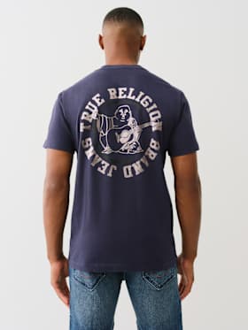 METALLIC TRUE LOGO TEE