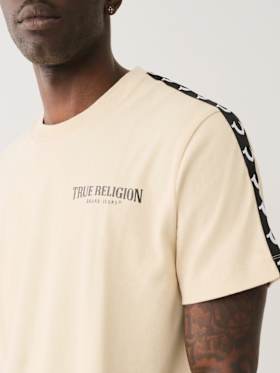 HEAVYWEIGHT TAPE TRIM TEE