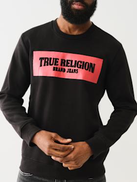 EMBOSSED ARCH LOGO SWEATSHIRT