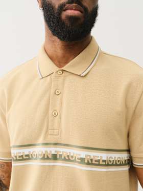 RELAXED STRIPED POLO SHIRT