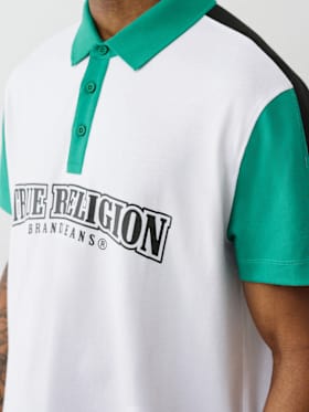 COLORBLOCK RELAXED POLO SHIRT