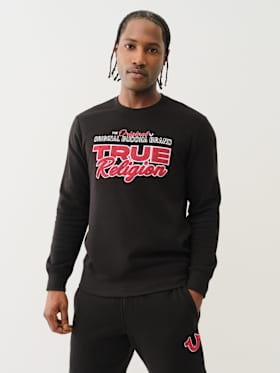 TRUE RELIGION CHENILLE SWEATSHIRT