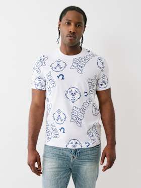 ALLOVER BUBBLE LOGO TEE