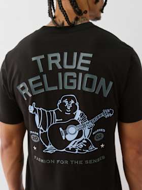 TRUE RELIGION STACKED LOGO TEE