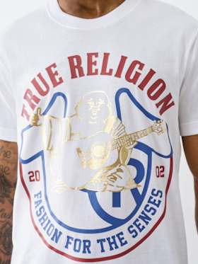 METALLIC BUDDHA TEE
