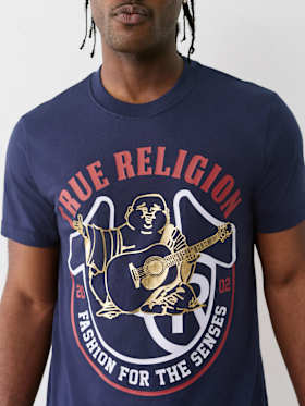 METALLIC BUDDHA TEE