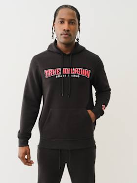 ARCHED LOGO HOODIE