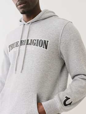 ARCHED LOGO HOODIE