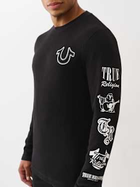 LONG SLEEVE HORSESHOE THERMAL SHIRT