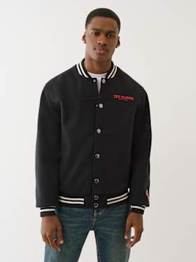 WESTERN WOOL VARSITY JACKET