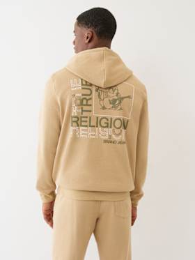 BOXED LOGO HOODIE