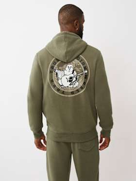 GLOBAL BUDDHA ZIP HOODIE