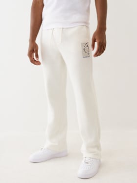 BOXED BUDDHA STRAIGHT LEG SWEATPANT