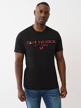 EMBOSSED FOIL LOGO TEE