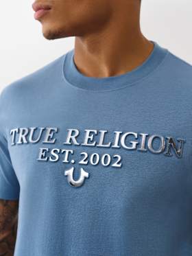 EMBOSSED FOIL LOGO TEE