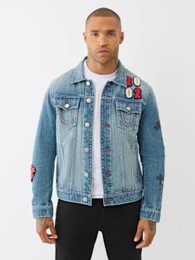 JESSE PATCH TRUCKER JACKET